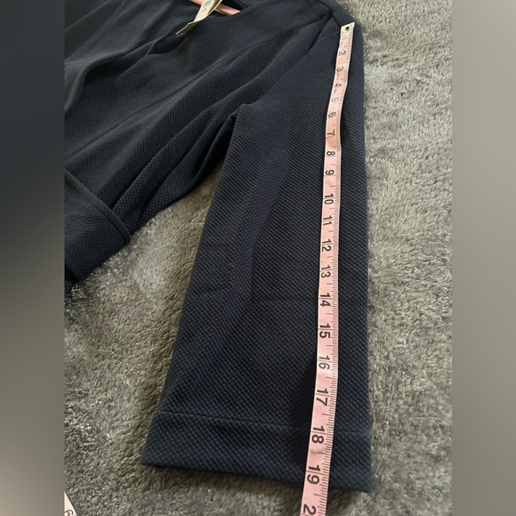 Banana Republic Medium Petite navy waffle kimono blazer cardigan NWT - Picture 7 of 9